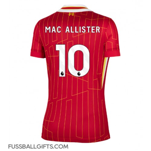 Liverpool Alexis Mac Allister #10 Fußballbekleidung Heimtrikot Damen 2024-25 Kurzarm